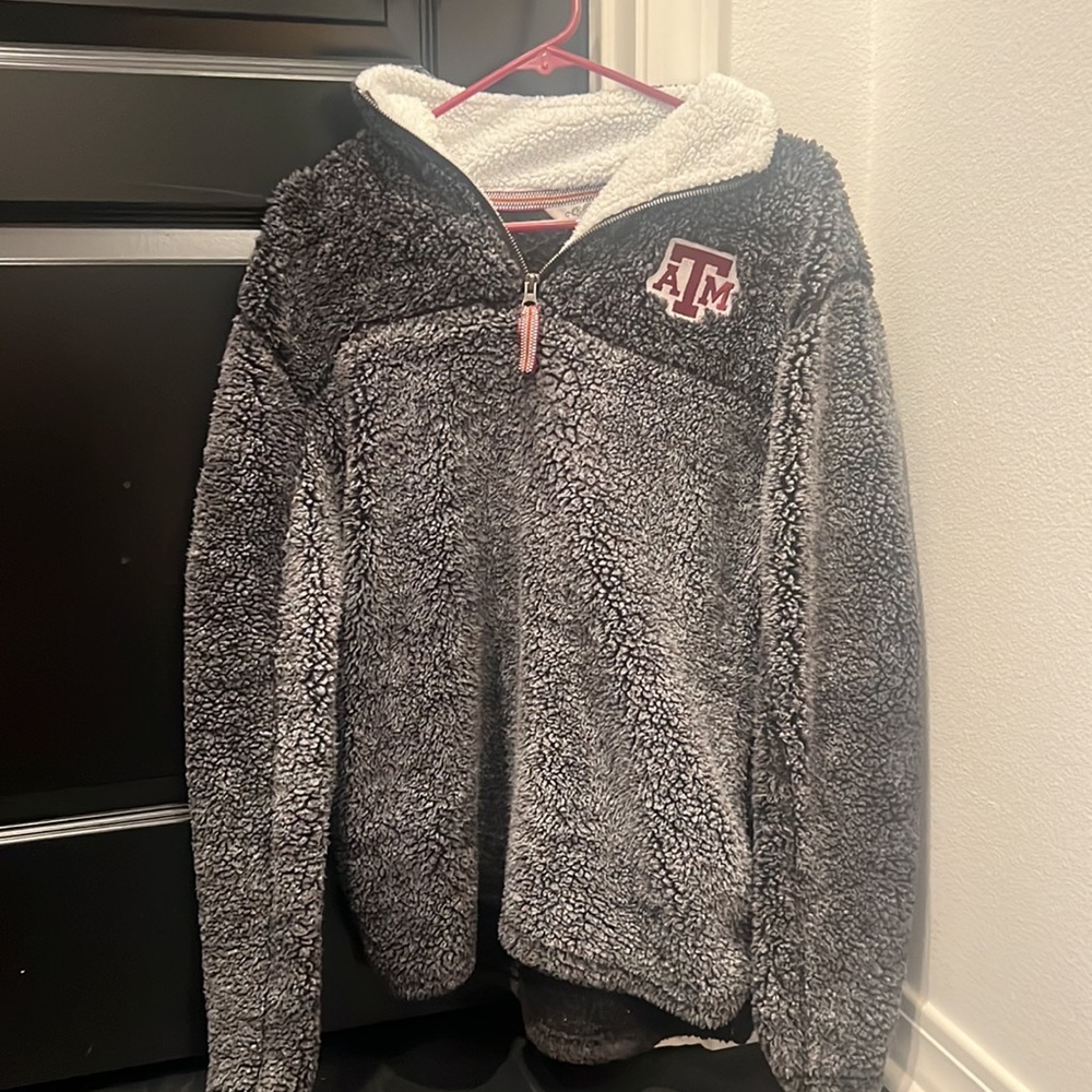 ATM sherpa quarter-zip